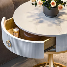 Load image into Gallery viewer, Gold Luxury Coffee Table
