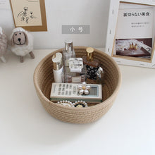 Load image into Gallery viewer, Nordic Cotton Rope Storage Basket/Hamper
