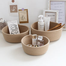 Load image into Gallery viewer, Nordic Cotton Rope Storage Basket/Hamper
