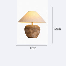 Load image into Gallery viewer, Wabi Style Ceramic Table Lamp
