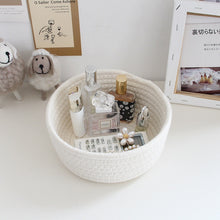 Load image into Gallery viewer, Nordic Cotton Rope Storage Basket/Hamper
