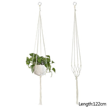 Load image into Gallery viewer, Macrame Handmade Plant Hanger Baskets
