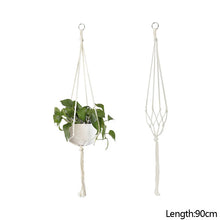 Load image into Gallery viewer, Macrame Handmade Plant Hanger Baskets
