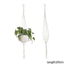 Load image into Gallery viewer, Macrame Handmade Plant Hanger Baskets
