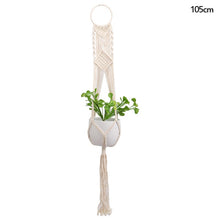 Load image into Gallery viewer, Macrame Handmade Plant Hanger Baskets
