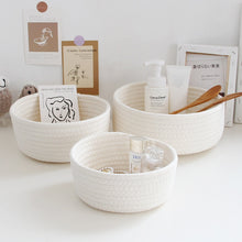 Load image into Gallery viewer, Nordic Cotton Rope Storage Basket/Hamper
