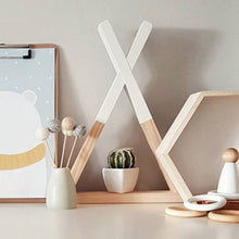 Load image into Gallery viewer, Nordic Nursery Wooden Storage Rack
