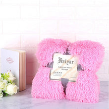 Load image into Gallery viewer, Plush Blanket Soft Fur Faux
