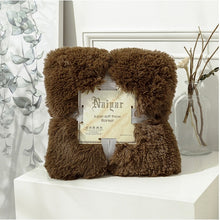 Load image into Gallery viewer, Plush Blanket Soft Fur Faux
