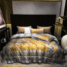 Load image into Gallery viewer, Luxury Cotton Jacquard Duvet Cover set
