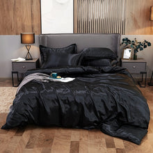 Load image into Gallery viewer, New 100% Pure Satin Silk Bedding Set King Size
