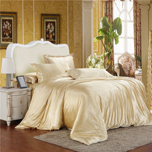 Load image into Gallery viewer, New 100% Pure Satin Silk Bedding Set Full Size
