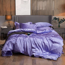 Load image into Gallery viewer, New 100% Pure Satin Silk Bedding Set Full Size
