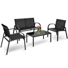 Load image into Gallery viewer, Costway 4 PCS Patio Furniture Set
