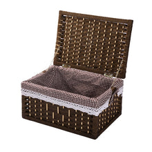 Load image into Gallery viewer, Rattan Weave Storage Basket
